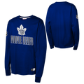 NHL Youth Long Sleeve Shirt All Over Maple Leafs