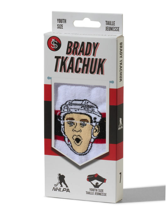 NHLPA Youth Player Socks Brady Tkachuk Senators