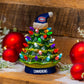 NHL LED Ceramic Christmas Tree 8 Inches Canadiens
