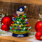 NHL LED Ceramic Christmas Tree 8 Inches Maple Leafs