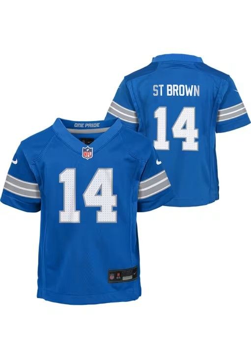 NFL Kids Player Game Jersey  Amon-Ra St. Brown Lions