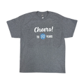 Age T-Shirt Cheers to 50 Years (Gray)