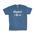 Age T-Shirt Cheers to 50 Years (Blue)