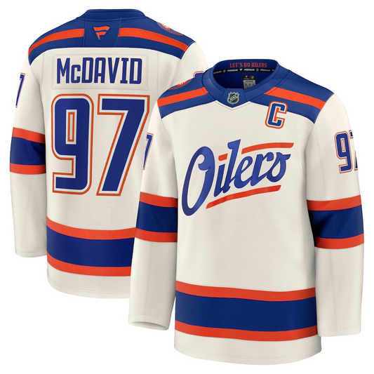 NHL Player Premium Jersey Alternate 2025/26 Connor McDavid Oilers
