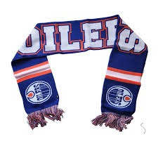 NHL Knit Scarf Breakaway Oilers
