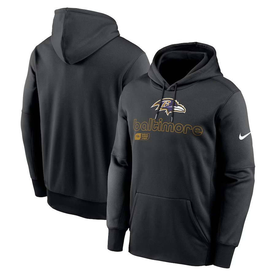 NFL Hoodie Pull Over Performance 2024 Ravens