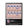 NFL Glamnetic French Tip Press-On Nails Bills