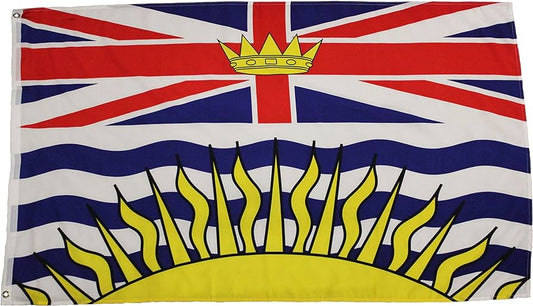 Provincial Flag 3x5 British Columbia