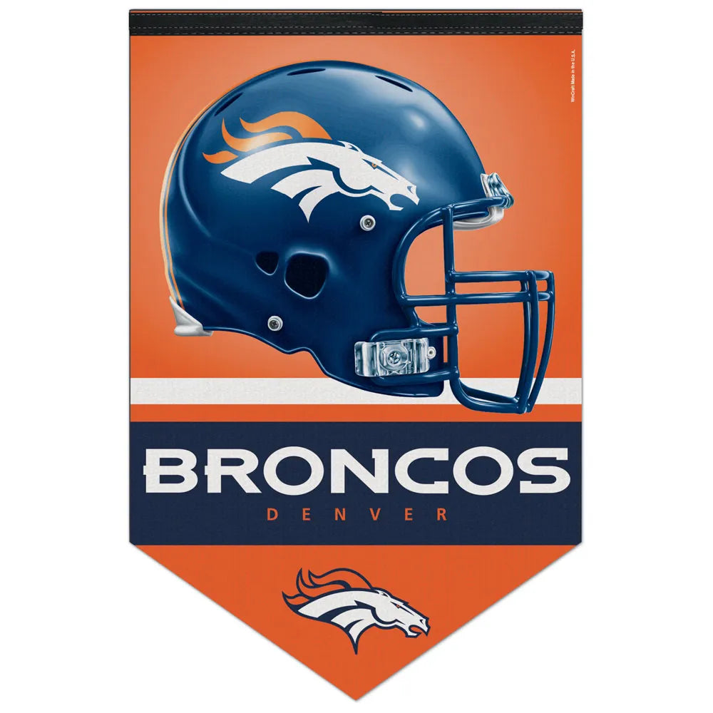 NFL Felt Banner 17x26 Broncos