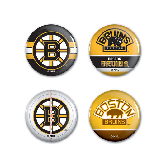 NHL Button Set Bruins