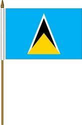 Country Mini-Stick Flag St. Lucia
