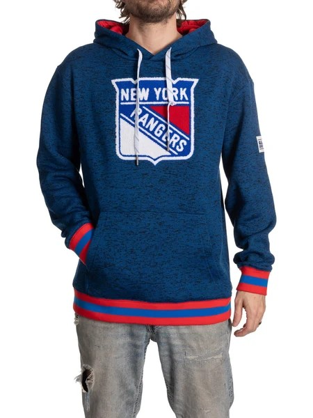 NHL Hoodie Surf & Skate Mens Muskoka Team Coloured Premium Rangers