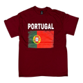 Country T-Shirt Distressed Flag Portugal