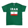 Country T-Shirt Distressed Flag Iran