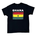 Country T-Shirt Distressed Flag Ghana