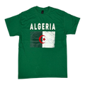 Country T-Shirt Distressed Flag Algeria