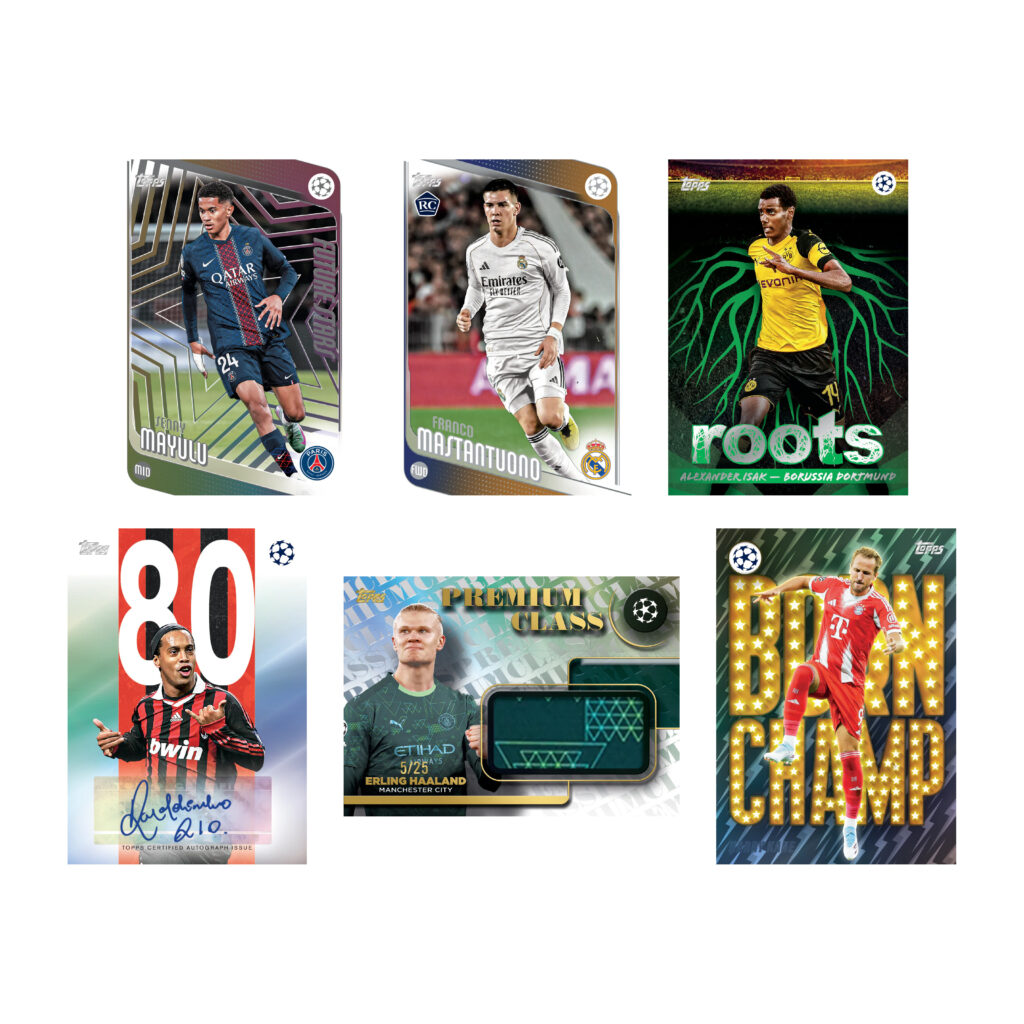 Topps UEFA Club Competitions Cards Hanger Box 2025-26