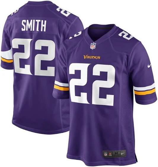 NFL Player Game Jersey Home Harrison Smith Vikings
