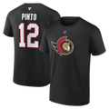 NHL Player T-Shirt Authentic Stack Shane Pinto Senators