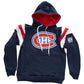 NHL Hoodie Retro Varsity Inset Canadiens