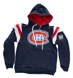 NHL Hoodie Retro Varsity Inset Canadiens