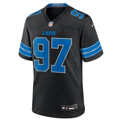 NFL Player Game Jersey Alt Black Aiden Hutchinson Lions