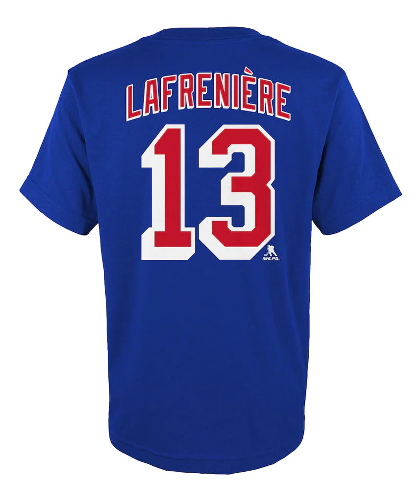 NHL Youth Player T-Shirt Alexis Lafrenière Rangers