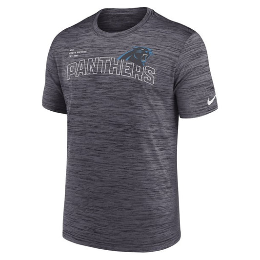 NFL Dri-Fit T-Shirt Performance Velocity Arch Anthracite Panthers