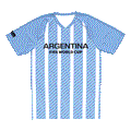 FIFA World Cup 2026 Youth Sublimated Jersey Argentina National Football Team