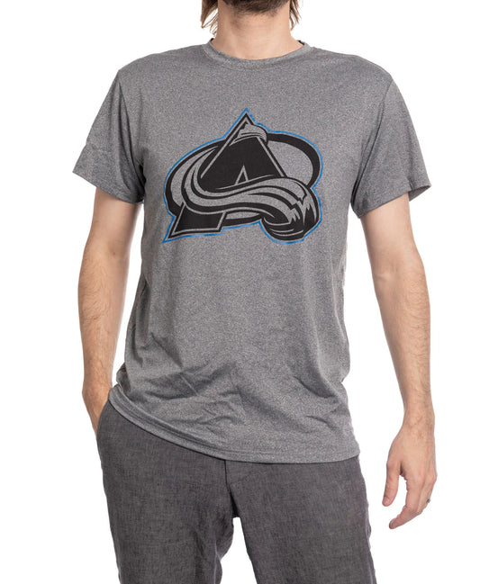 NHL Performance T-Shirt Rash Guard Marled Avalanche