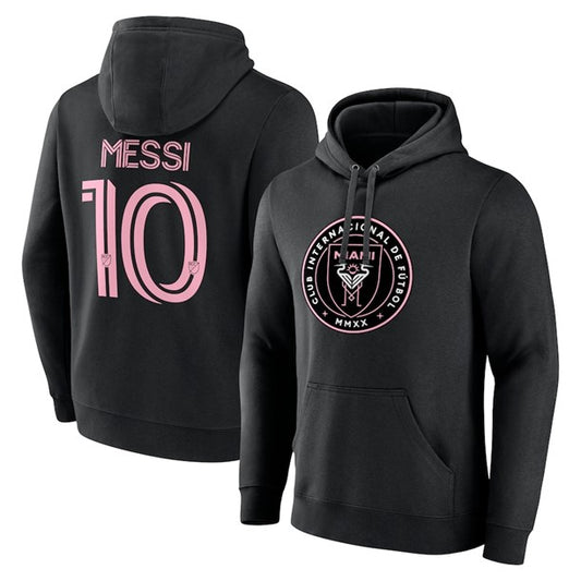 MLS Player Hoodie Authentic Stack Lionel Messi Inter Miami CF