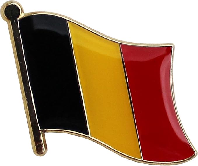 Country Lapel Pin Flag Belgium