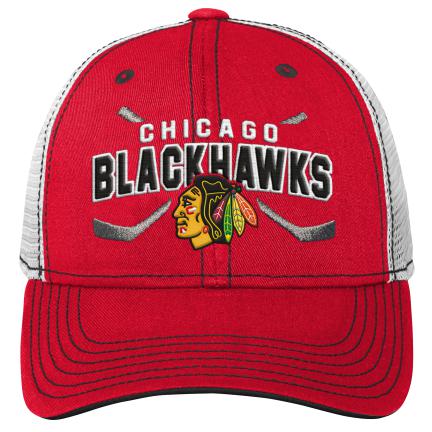 NHL Youth Hat Mesh Lockup Blackhawks