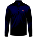 MLB 1/4 Zip Sweater Heron Insign Blue Jays (Navy Blue)