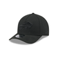 NFL Hat 940 Snapback A-Frame M-Crown Tonal Black Bills