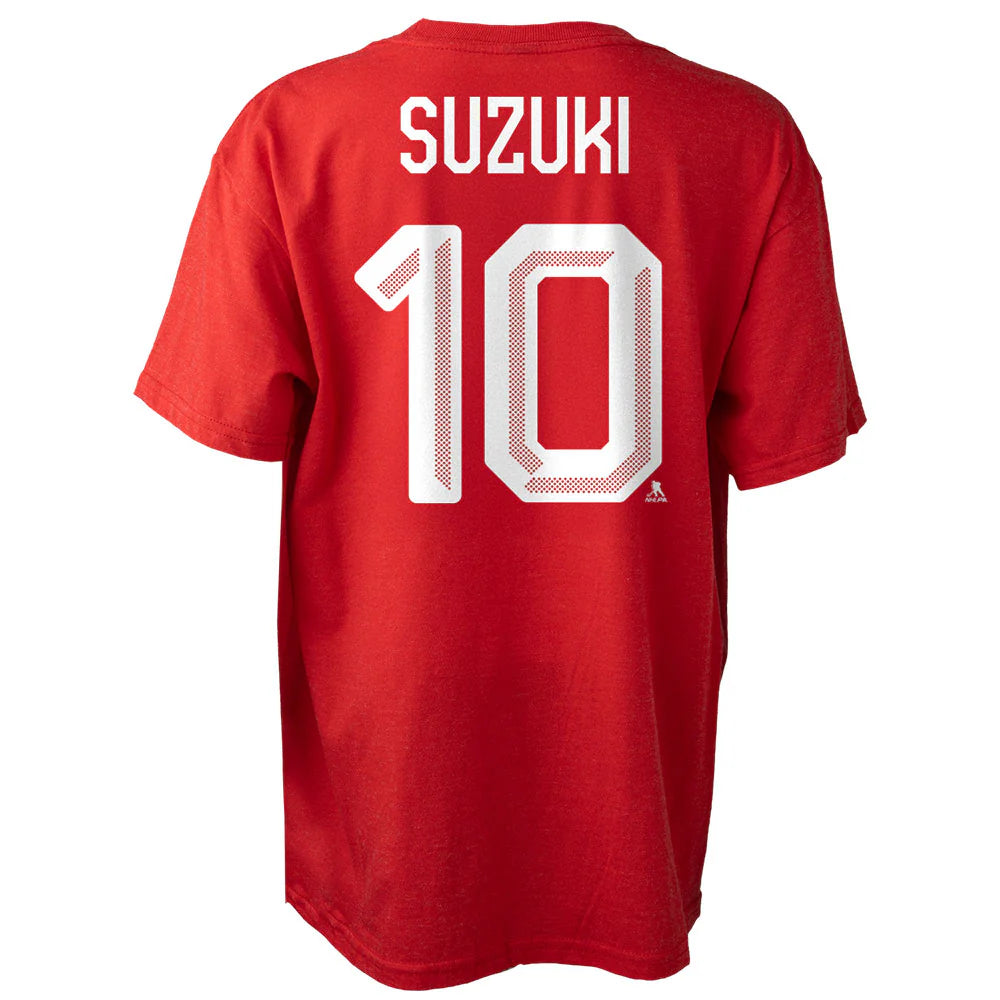 Hockey Canada Youth Player T-Shirt Nick Suzuki Canada Men's National Ice Hockey Team 2026