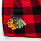 NHL PJ Shorts Buffalo Plaid Blackhawks
