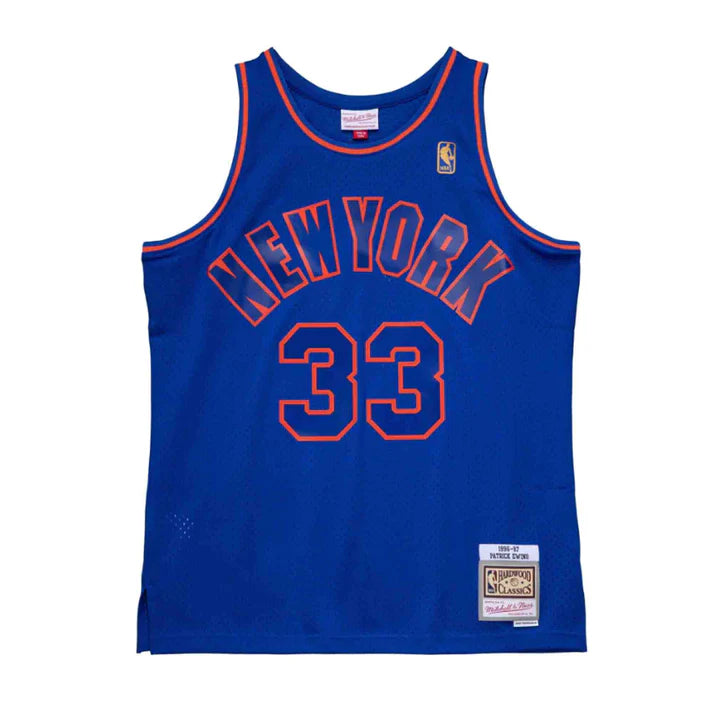 NBA Hardwood Classics Player 1996-97 Swingman Dynamic Jersey Patrick Ewing Knicks