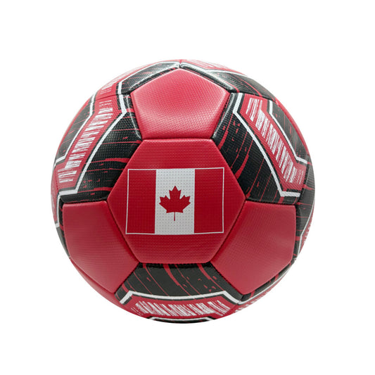 Country Soccer Ball Red Size 5 Canada