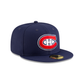 NHL Hat 5950 Poly Basic Canadiens (Navy)