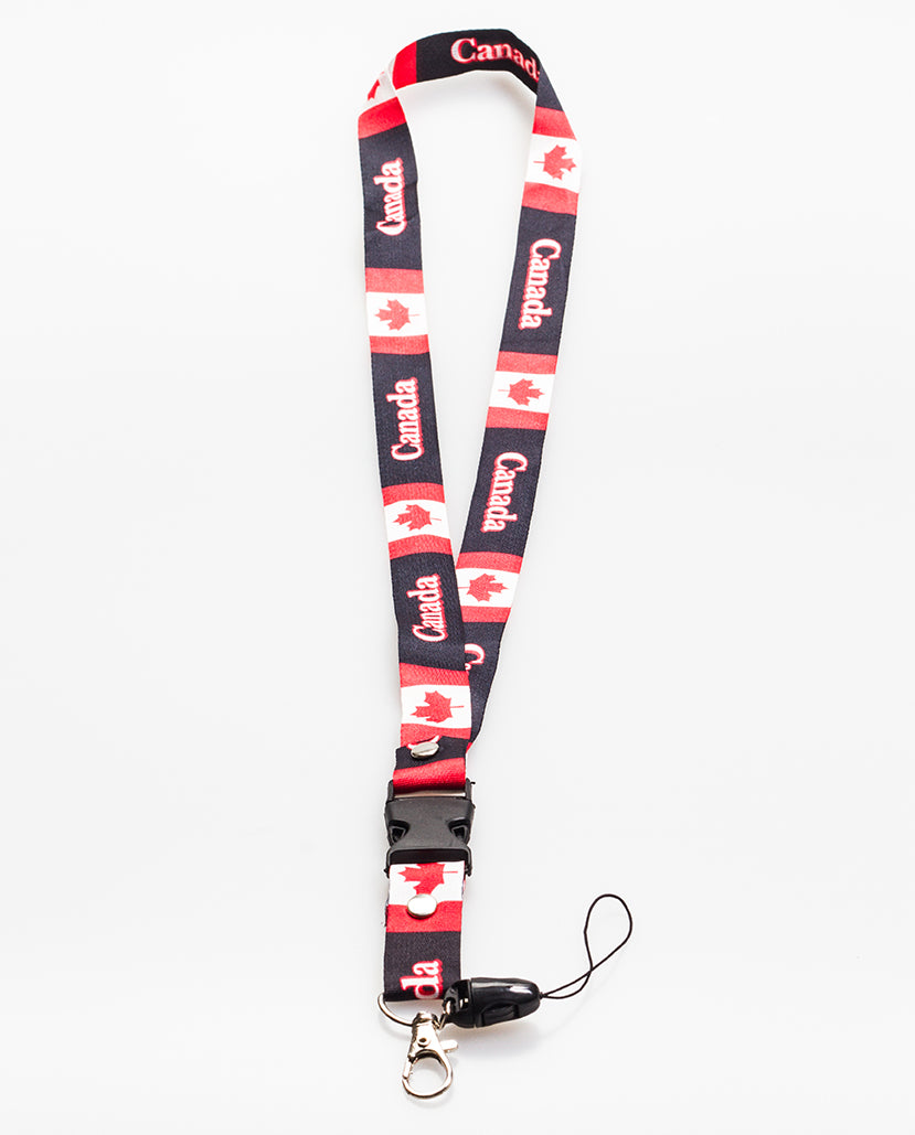 Country Lanyard Canada (Black)