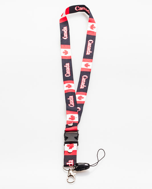 Country Lanyard Canada (Black)