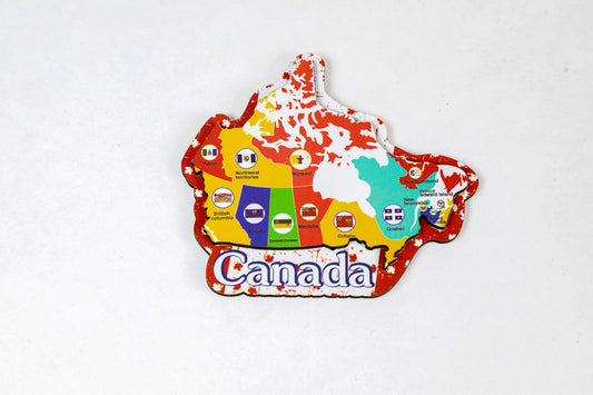 Country Magnet Map Canada