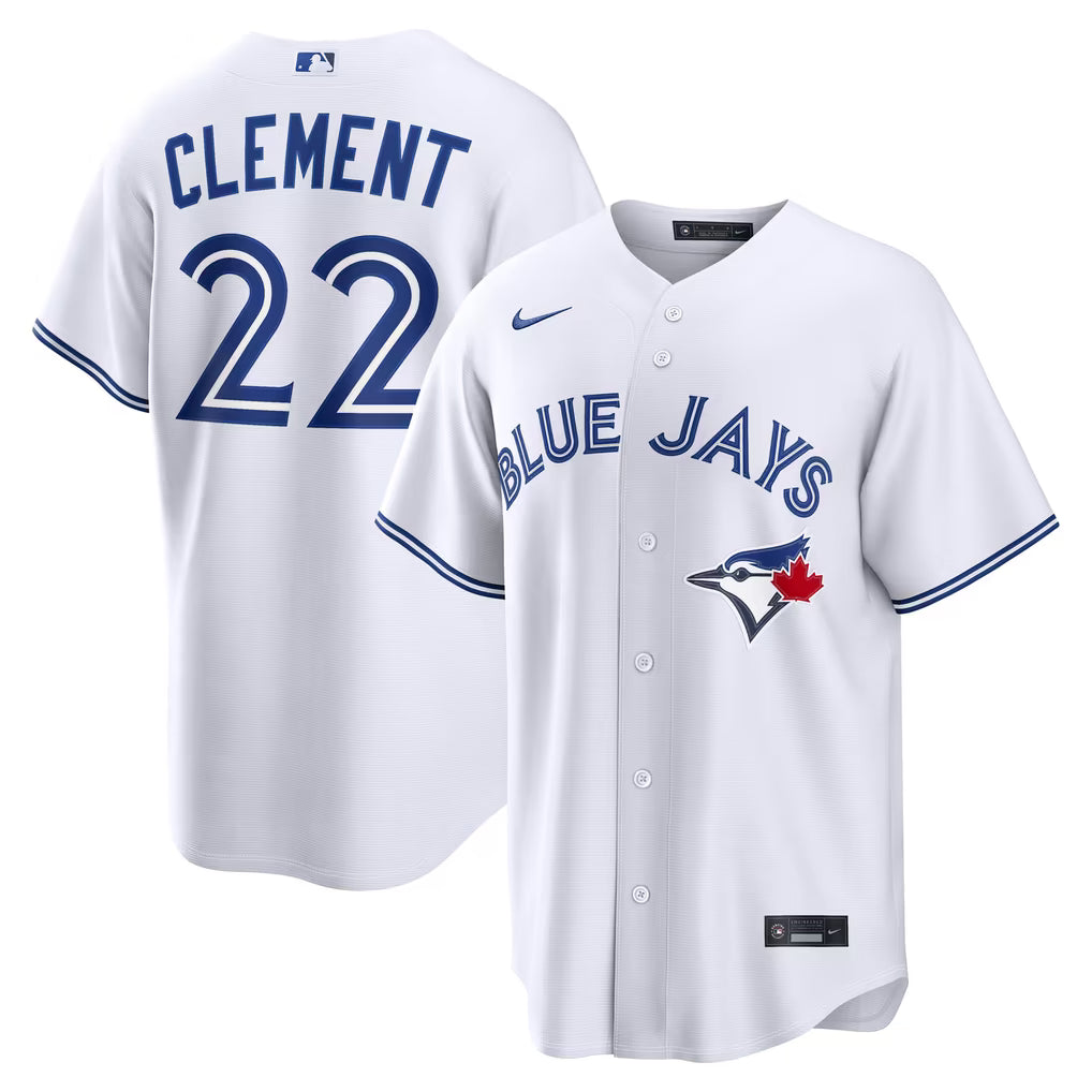 MLB Player Replica Jersey Home Ernie Clement Blue Jays