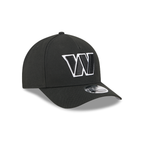 NFL Hat 940 Snapback A-Frame M-Crown Tonal Black Commanders