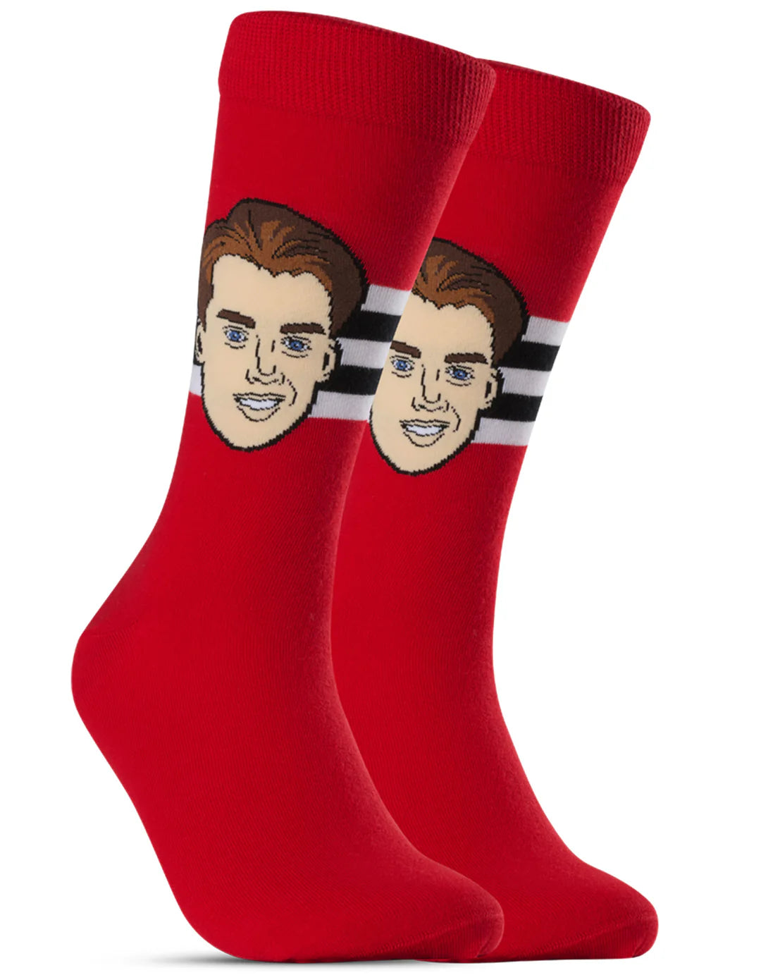 NHLPA Youth Player Socks Connor Bedard Blackhawks