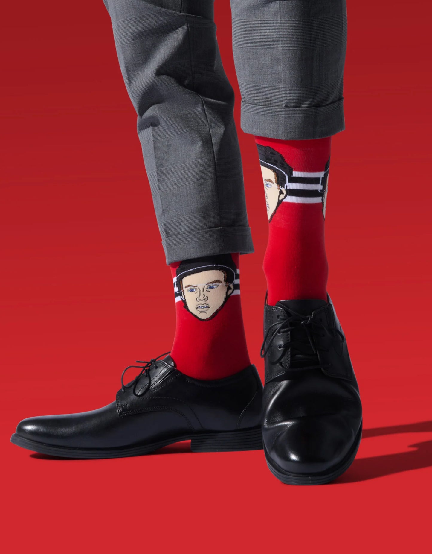 NHLPA Player Socks Connor Bedard Rookie Blackhawks