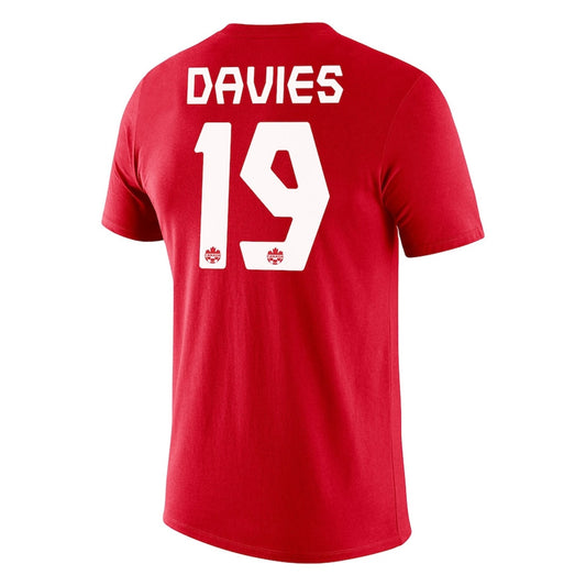 Soccer Canada Player Dri-Fit T-Shirt Legend Alphonso Davies Team Canada