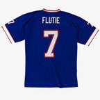 NFL Legacy Player Jersey 1998 Home Doug Flutie Bills (Royal Blue)