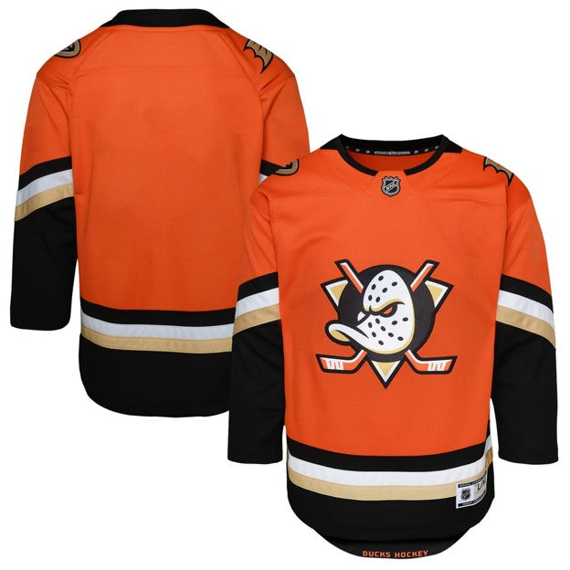 NHL Youth Blank Premier Jersey Home Ducks